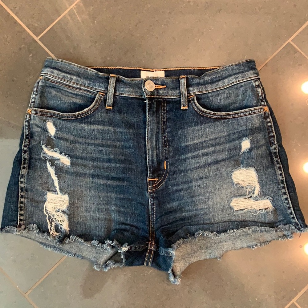 Hudson Soko High Rise Curt Off Short Size 27